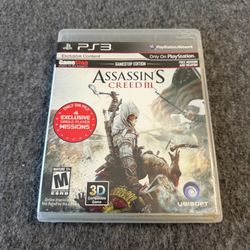 Assassin’s Creed III Gamestop Edition PS3