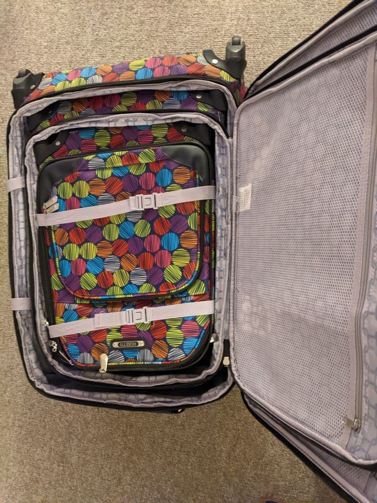 3 Piece 360° Rolling Luggage Set