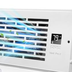 Feekoon 1 Pcs Smart Quiet Register Booster Fan, 4'' x 10'' AC Vent Booster Fan with Intelligent Thermostat