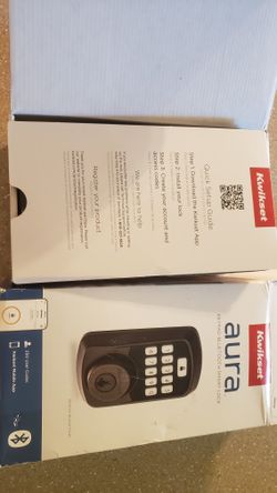 Kwikset AURA keypad Bluetooth smart lock

