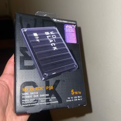 Wd Black 5tb For Ps5, Xbox Or Pc Brand New Sealed