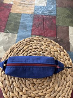 Boxy Pencil Pod - 7” X 2” - Blue Denim 