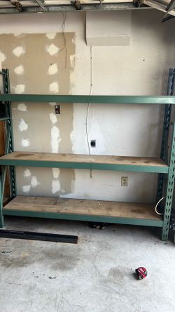 Steel shelving
