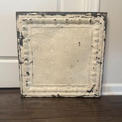 Vintage tin ceiling tile