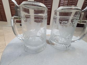 Beer steins Wurstfest oktoberfest