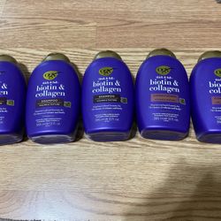 5 OGX Shampoo And Conditioners