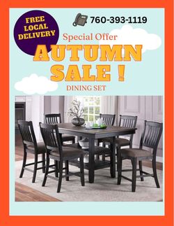 7 PC. DINING SET