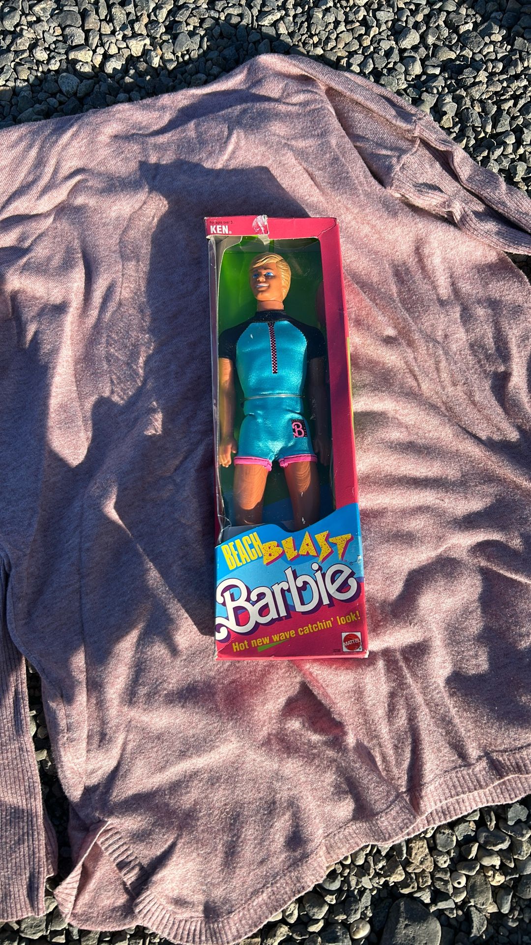 Vintage 1988 Beach Blitz Barbie Ken doll original Kmart price sticker