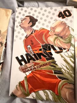 Haikyu v40 manga book new