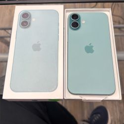 Unlocked iPhone 16 Plus Teal 128GB Great Shape