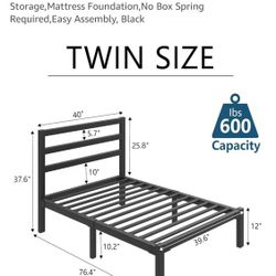 Twin Size Bed Frame