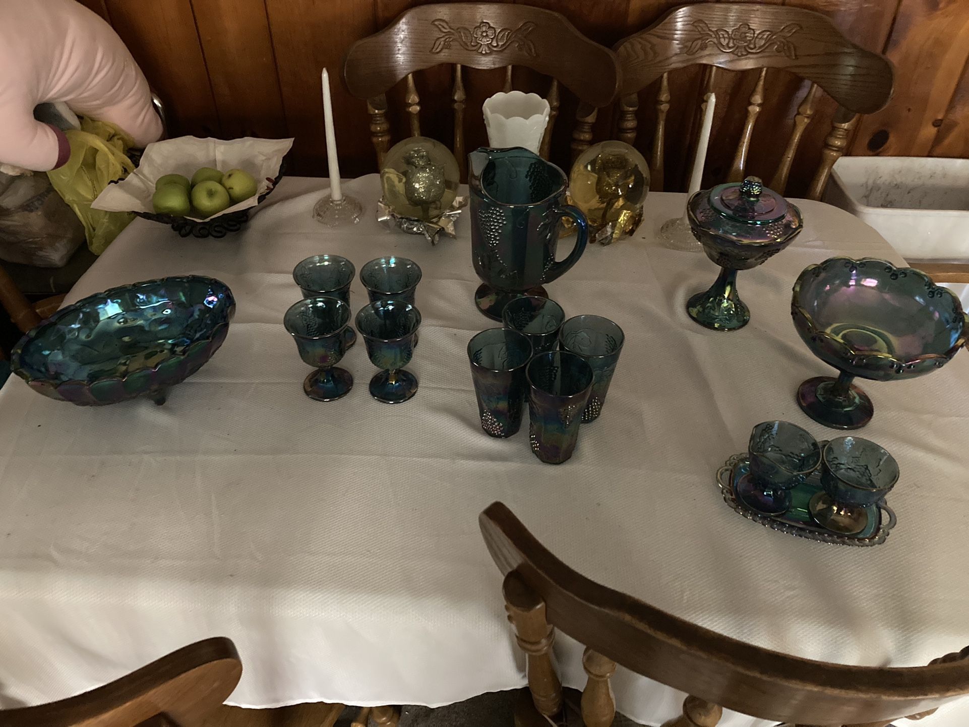 Purple Vintage Dishes