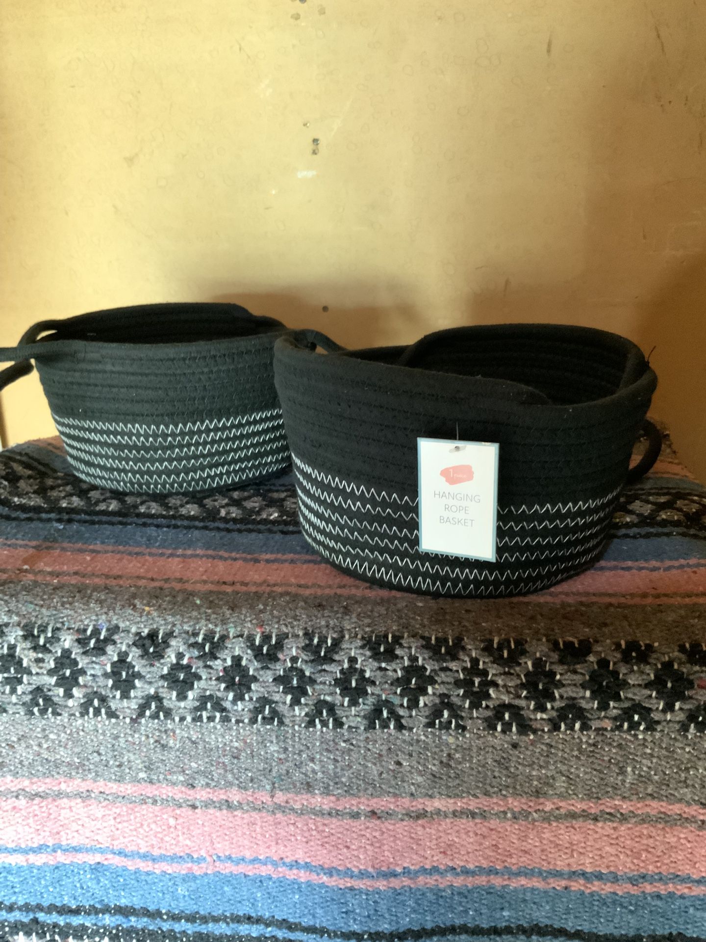 Hanging Rope Plant Baskets