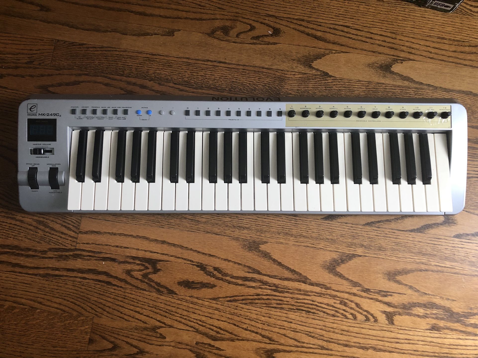 Evolution MK-249C USB Midi Controller 49 Keys