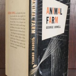 FIRST EDITION ANIMAL FARM BOOK 1946 GEORGE ORWELL 