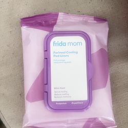 Frida Mom Perineal Medicated Witch Hazel Full-Length Cooling Pad Liners for Postpartum Care | 24-Count