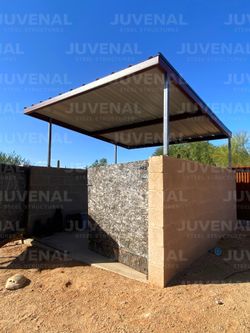 Metal shades for pool equipment