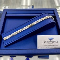 Tennis Chain 10 Mm Wide 10k Diamonds 