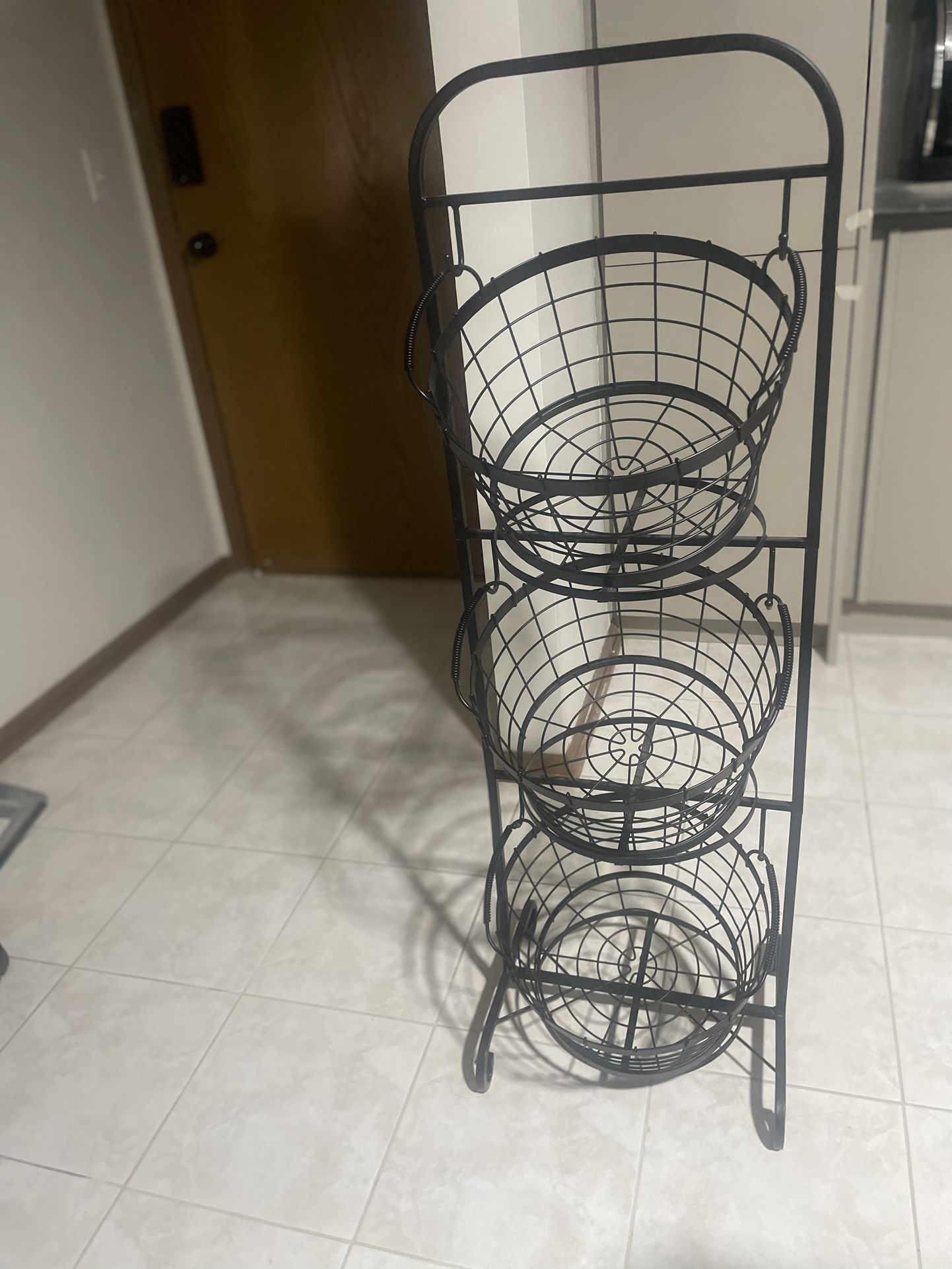 Fruit Storage Rack- 3 Levels