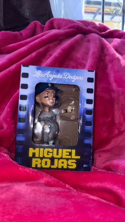 Security Benefit LA Dodgers Miguel Rojas Bobblehead World Series 2025 Box