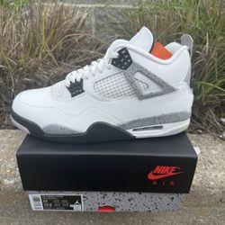 Jordan 4 White Cement Size 11