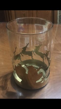Christmas candle holder