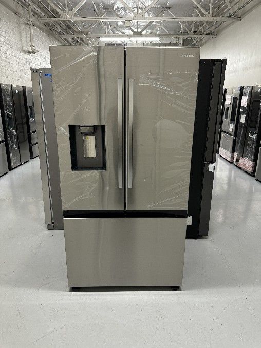 Refrigerator New with Warranty Stainless Steel French Door Water Ice more