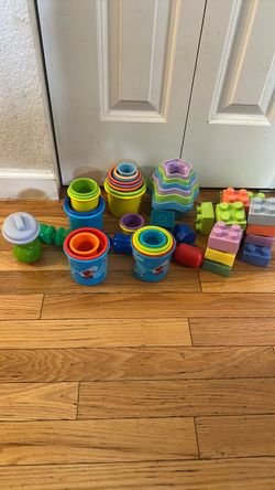 Baby stacking blocks