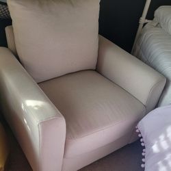 Neutral Color Rocking Chair/ Glider