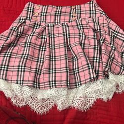 Pink Strawberry Skirt