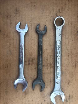 Craftsman 11/16 wrench. $7 each.