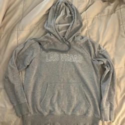Under Armour Las Vegas Pullover Sweatshirt Hoodie Womens Size S Small Gray Long Sleeve