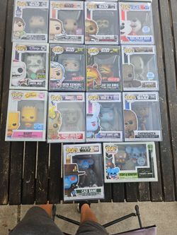 Funko Pop collection - Marvel, Starwars, Disney and much more.  All are in box and have case