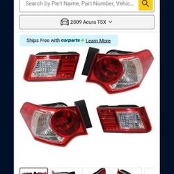 Acura TSX Tail Lights 09-14