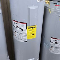 40 Gallons Electric Water Heater 50 Gallons 1 Year Warranty Garantia Por Escrito 