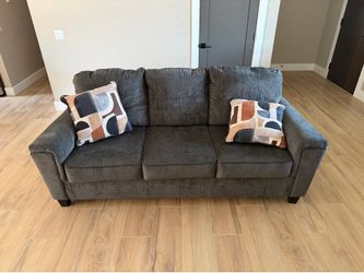 Pewter 3 seater sofa
