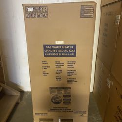 Rheem G75-75N Universal Natural Gas Commercial Water Heater, 75 Gallon New in box!!! 