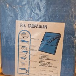 Brand New 10x12 Tarp Reinforced Canopy (Finished Size 9'.6 x 11'.6)