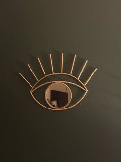 Gold decorative mirror