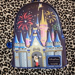Cinderella's Castle Loungefly Bag 
