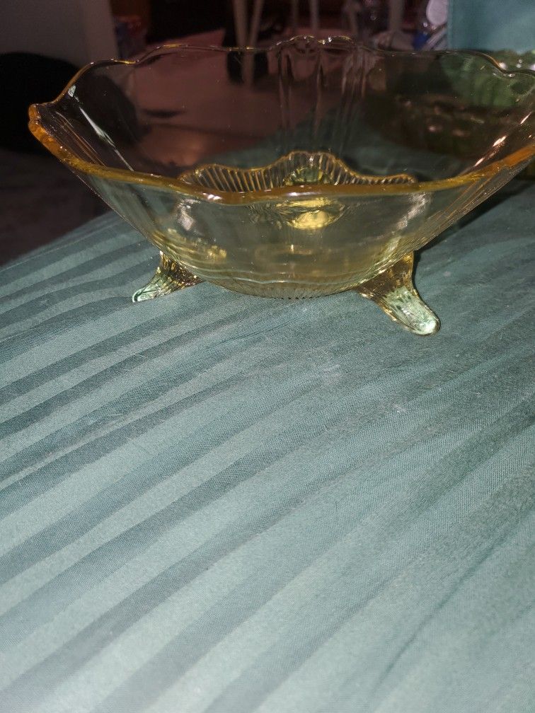 Vintage Glass Bowl