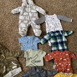0-3 Months Baby Clothes 