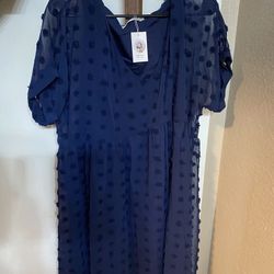 HBEYYTO Women's Summer Short Sleeve Sexy V Neck Flowy Mini Dress Plus Size Casual Dress