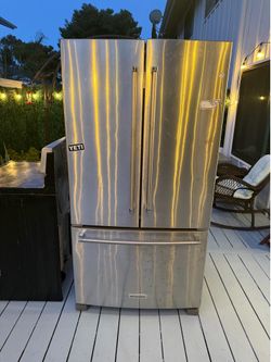 KitchenAid French Door Refrigerator – Stainless Steel, Works Great