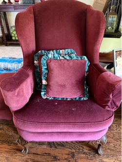 Chair and ottoman