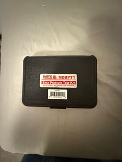 Matco Tools MDBPT1 Back Pressure Test Kit