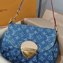 Louis Vuitton denim bag