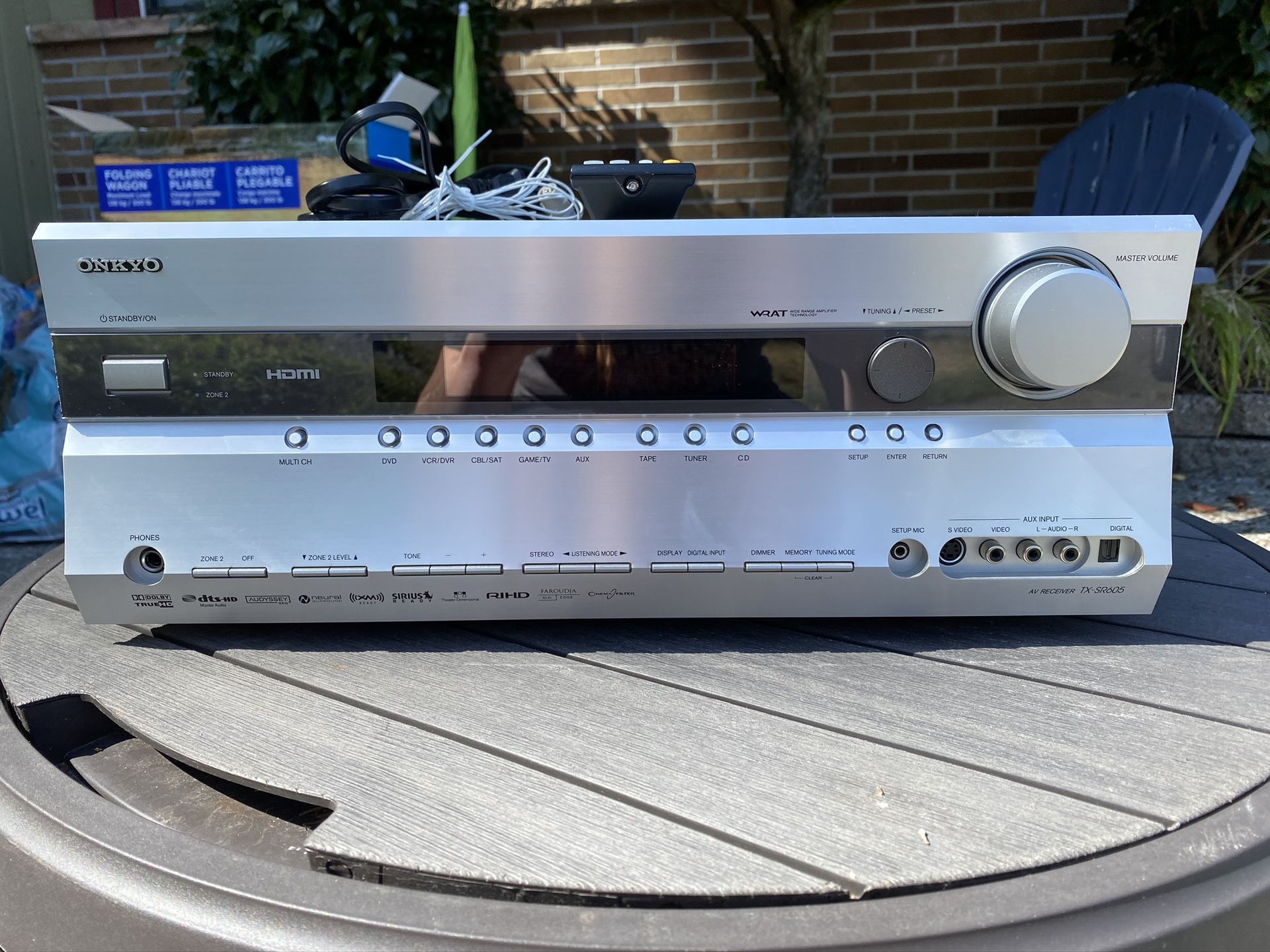 Onkyo 7.1 HD Receiver TX- SR605