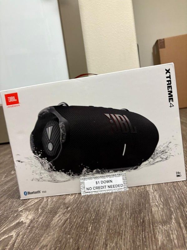 JBL Xtreme 4 Bluetooth Speaker New - Only $1 Today Pay The Rest Later!