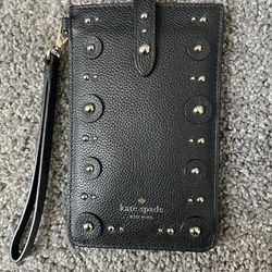 Kate Spade cellphone/wallet Wristlet (Like New)